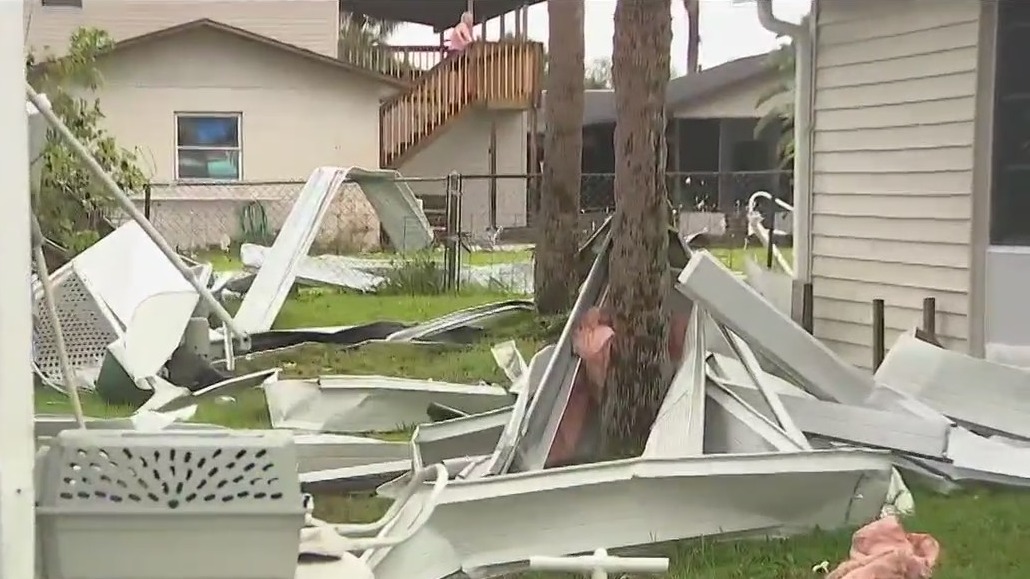 Brevard County mobile home park damaged by strong storms